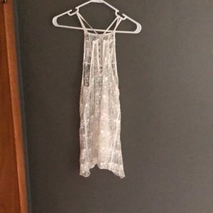 Maurices lace overshirt Sz M